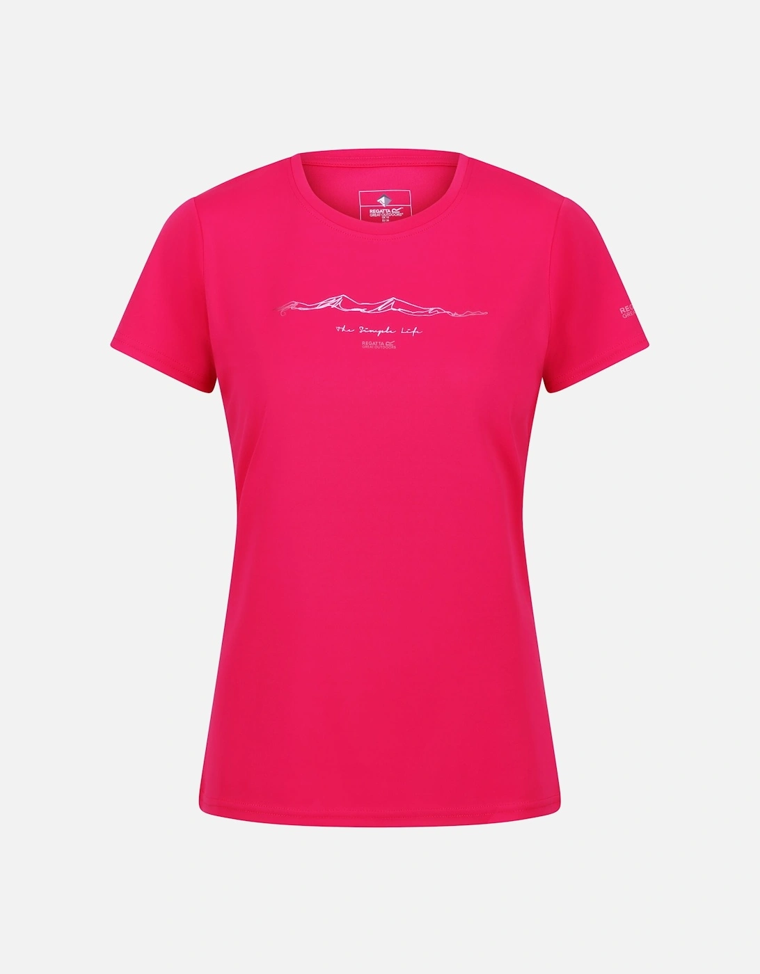 Womens/Ladies Fingal VII The Simple Life Mountain T-Shirt, 6 of 5