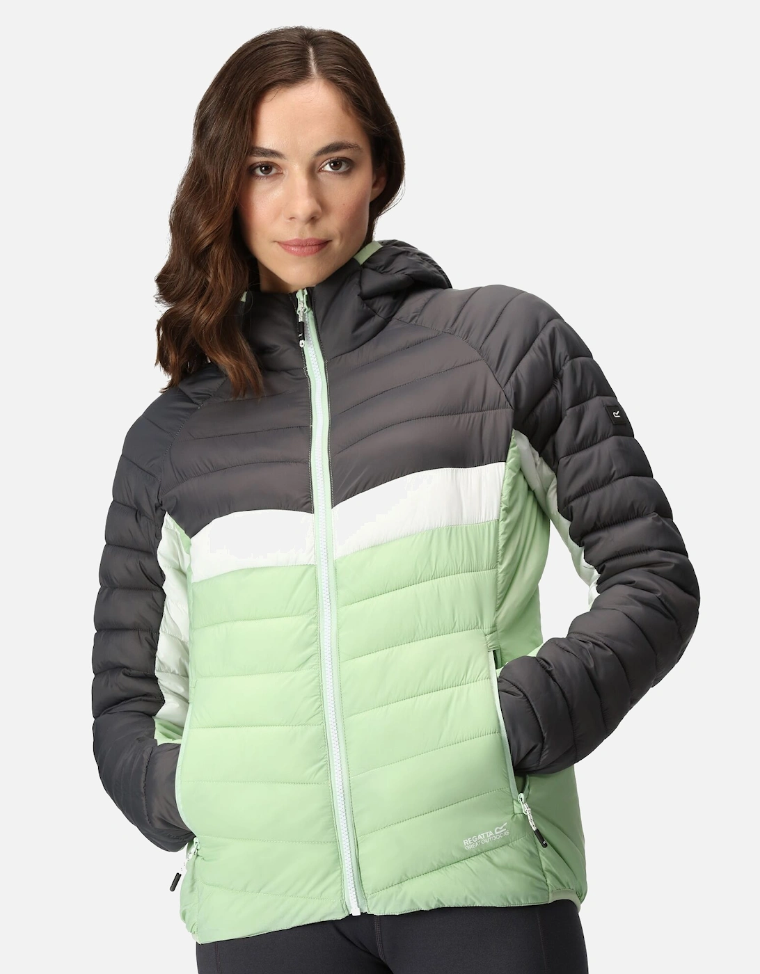 Womens/Ladies Harrock II Baffled Hooded Jacket