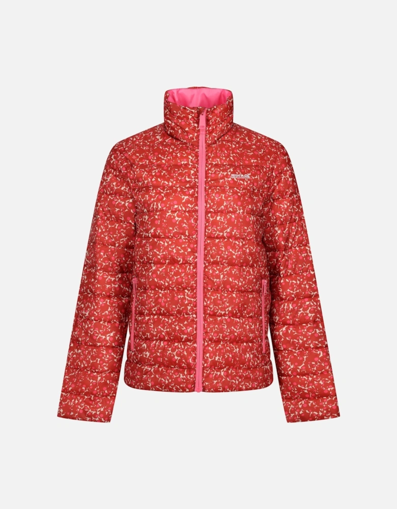 Womens/Ladies Orla Kiely Berry Bubble Baffled Padded Jacket