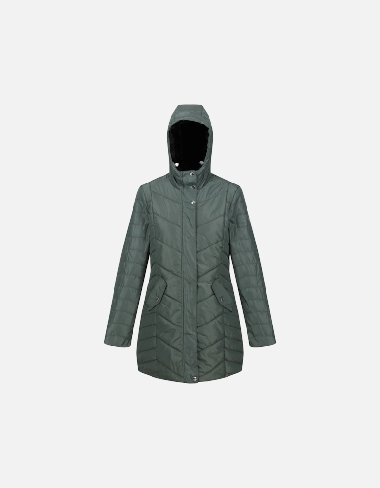 Womens/Ladies Panthea Insulated Padded Hooded Jacket