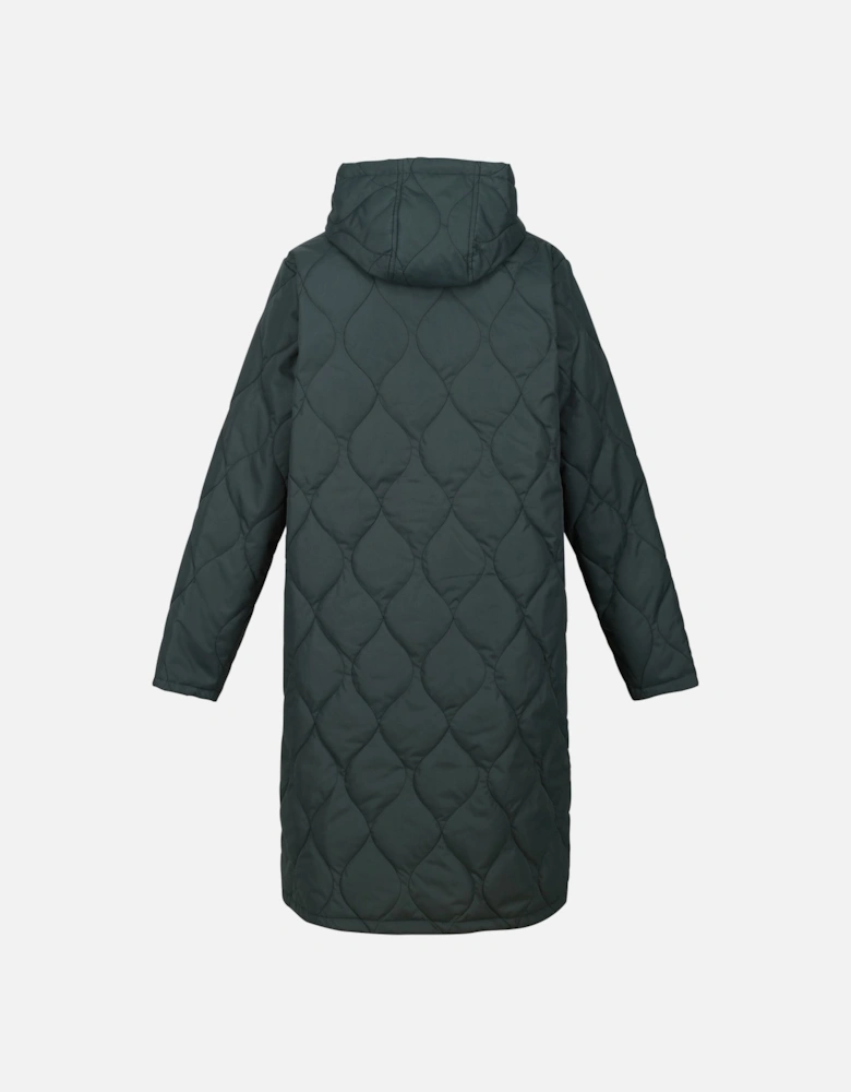 Womens/Ladies Jaycee Quilted Hooded Jacket