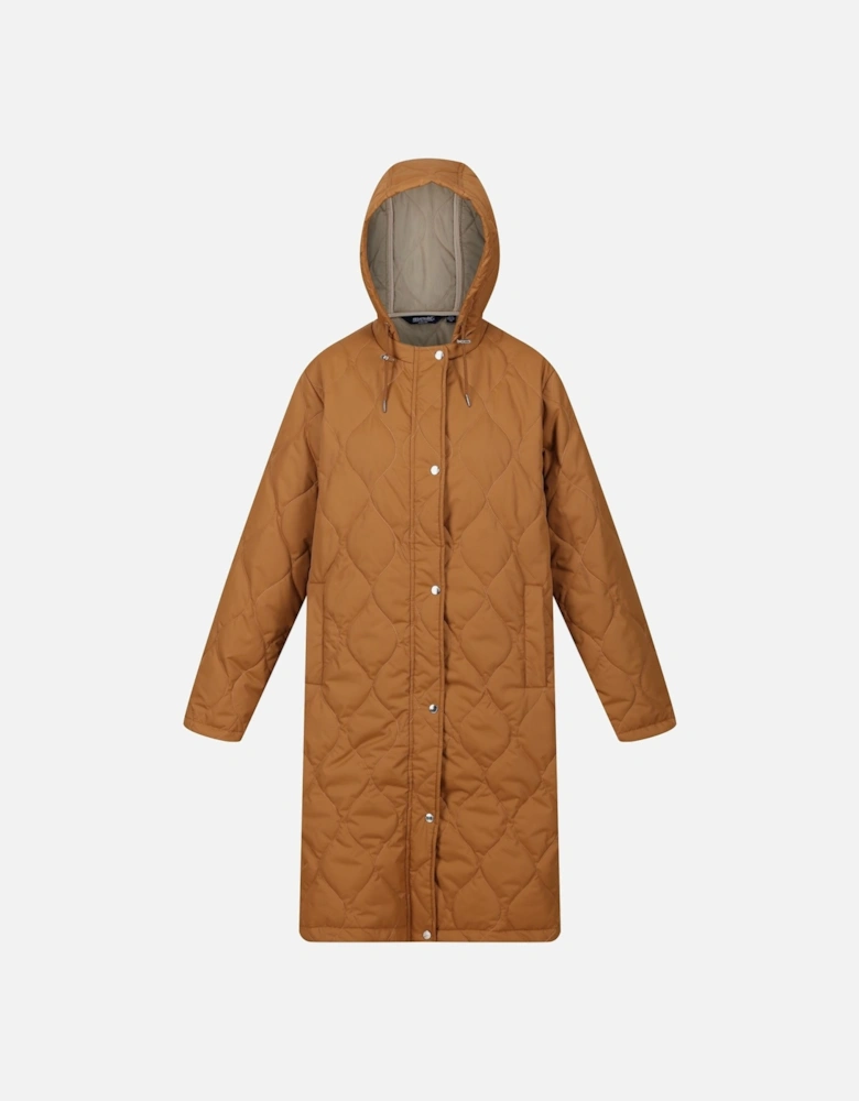 Womens/Ladies Jaycee Quilted Hooded Jacket