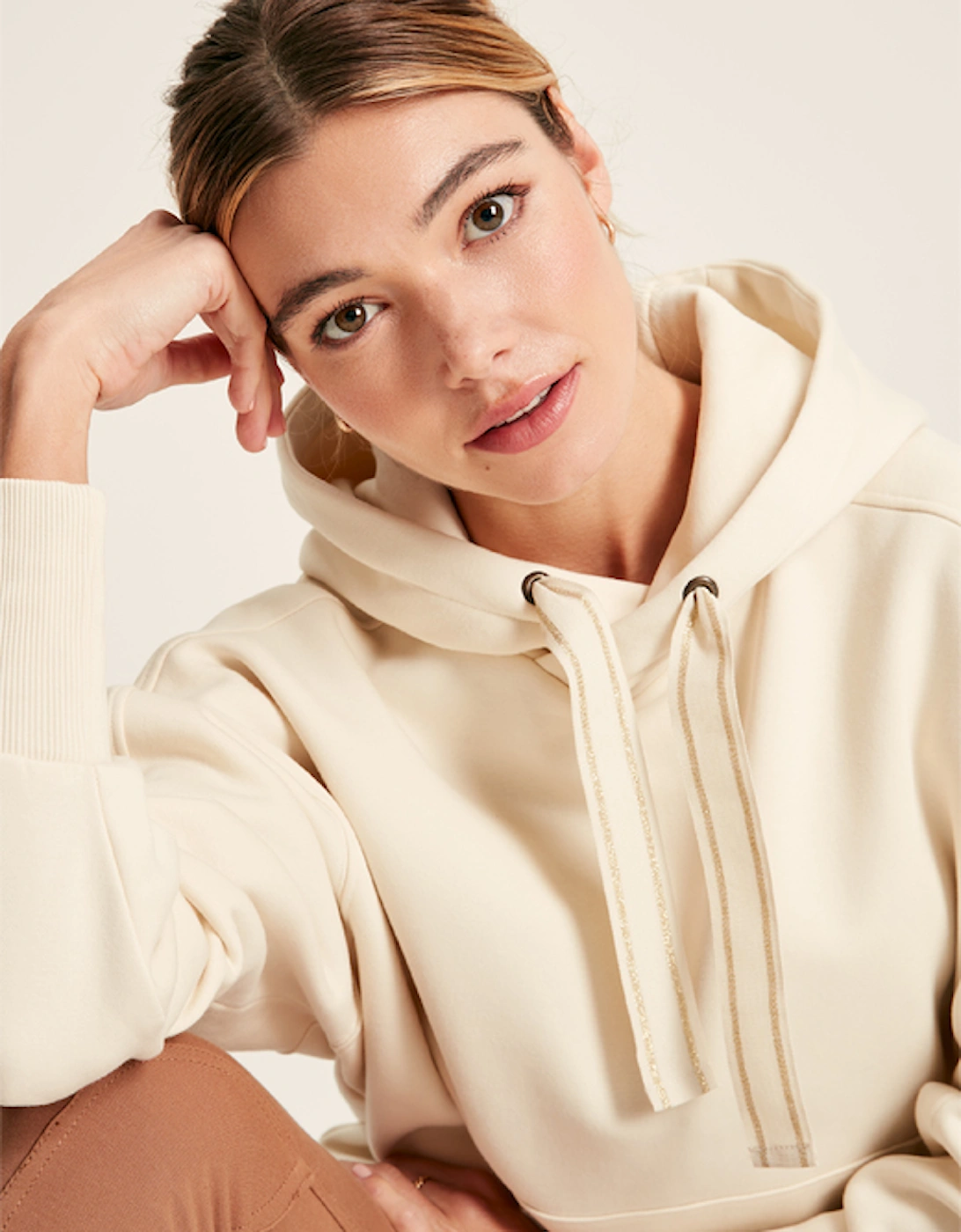 Women's Cara Pullover Hoodie Sand