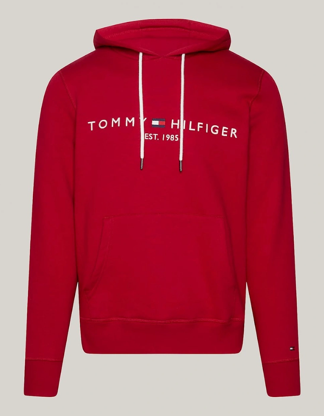 Tommy Logo Flex Fleece Hoodie