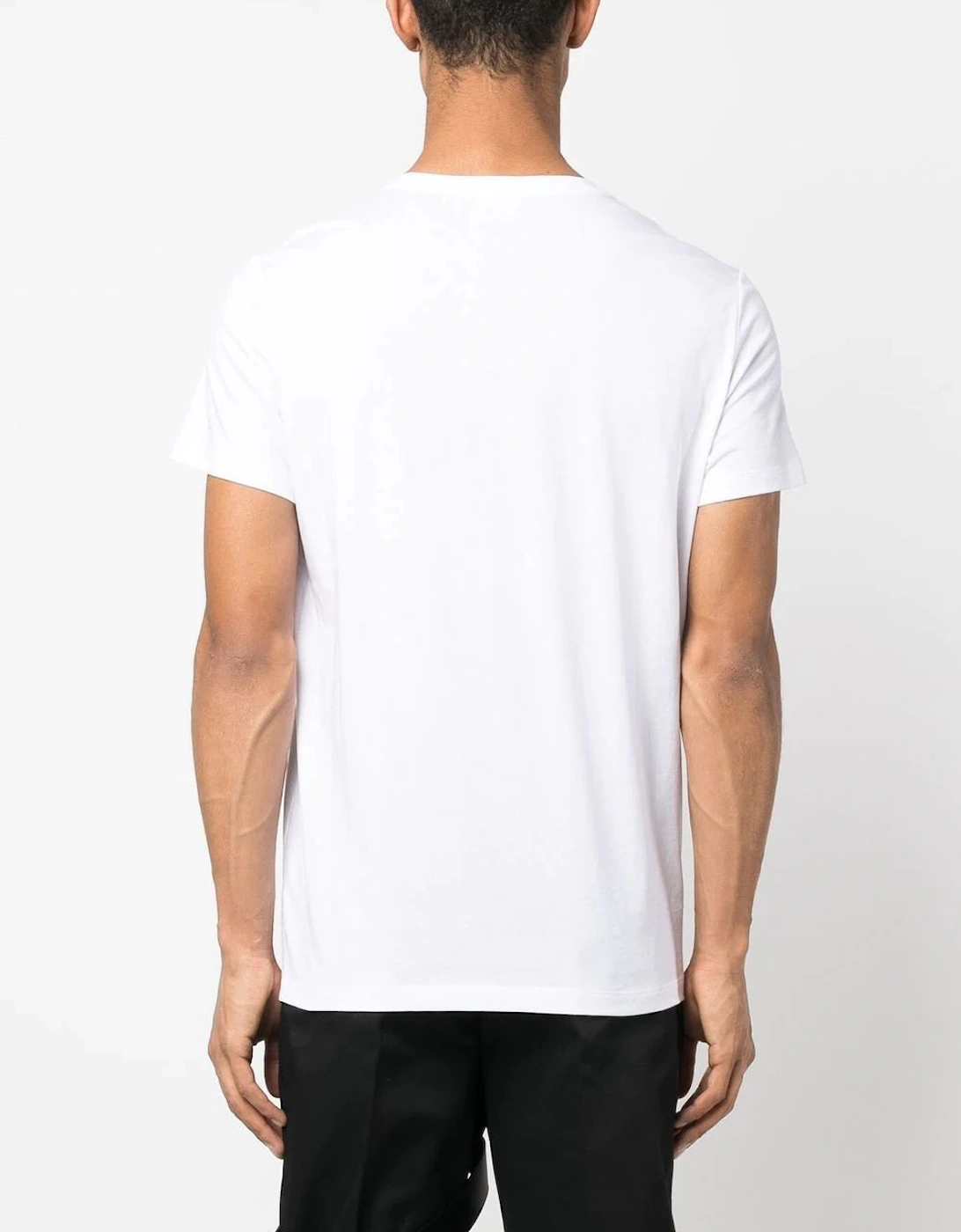 Silver Print T-Shirt in White
