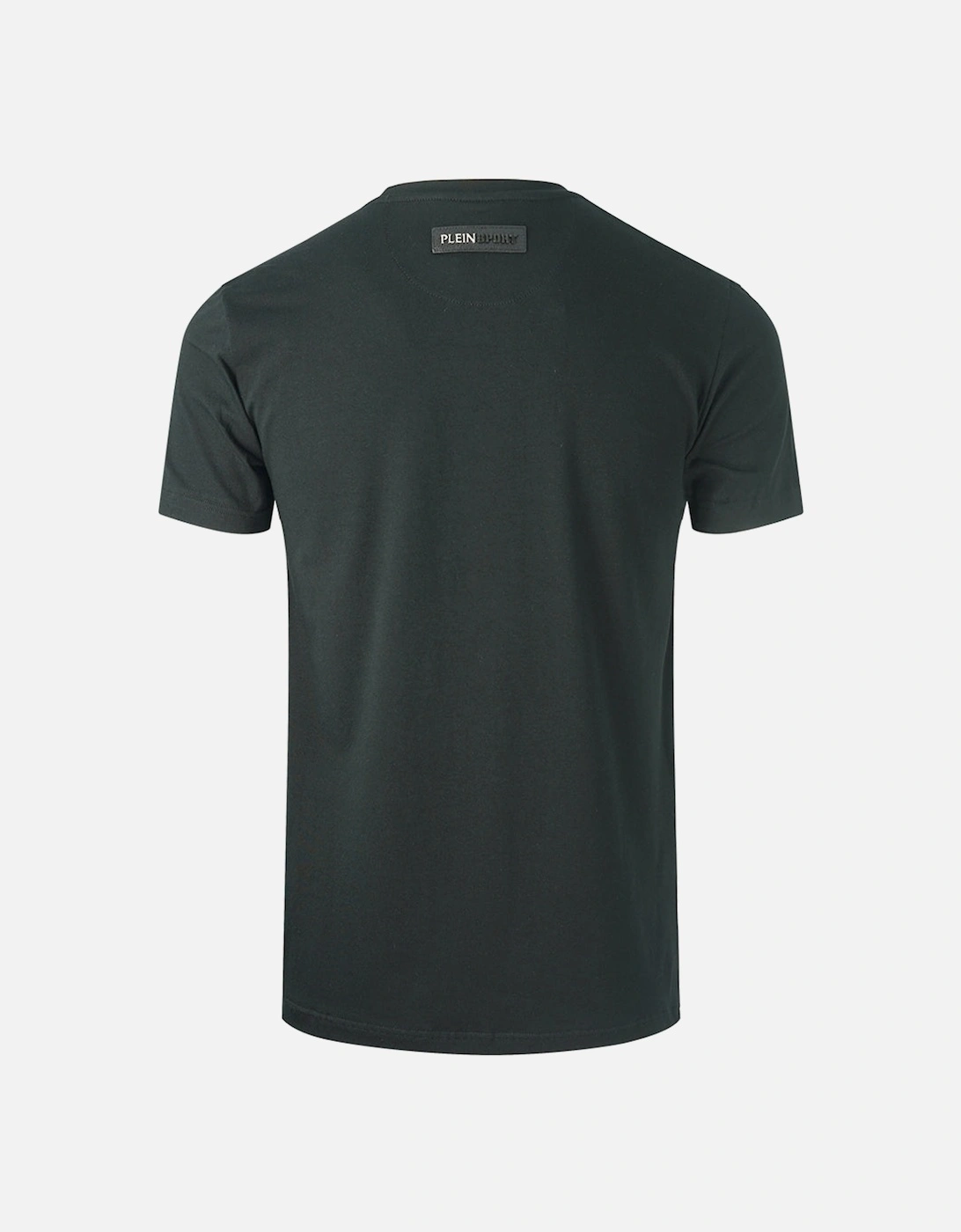 Plein Sport Brand Signature Logo Black T Shirt