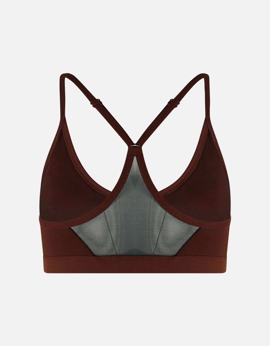 Light-Support Padded Red Sports Bra