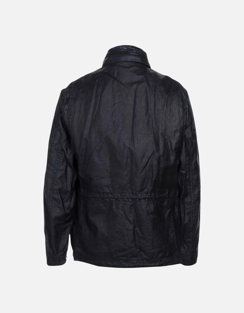 C.P. Company Lino Wax Medium Navy Blue Jacket