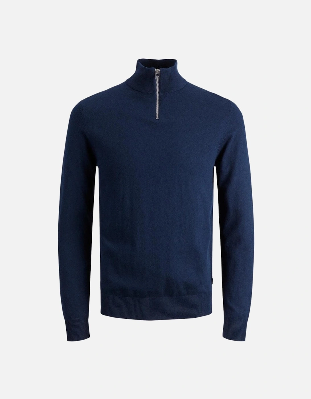 Emil Plain Quarter Zip - Navy, 6 of 5