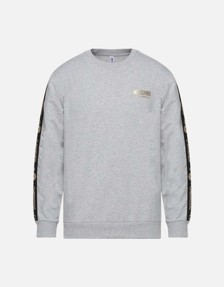 Bear Tape Logo Grey Sweatshirt