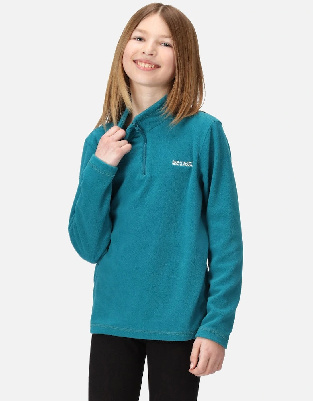 Boys & Girls Hot Shot II Half Zip Fleece Top, 5 of 4