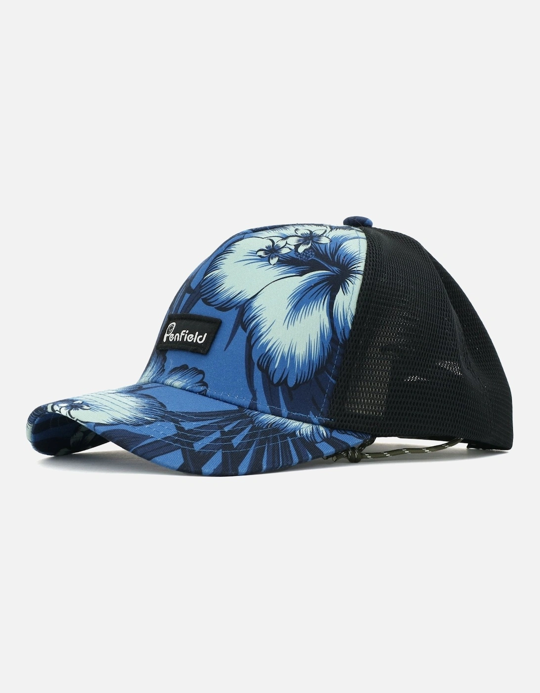 Floral Blue Tracker Cap