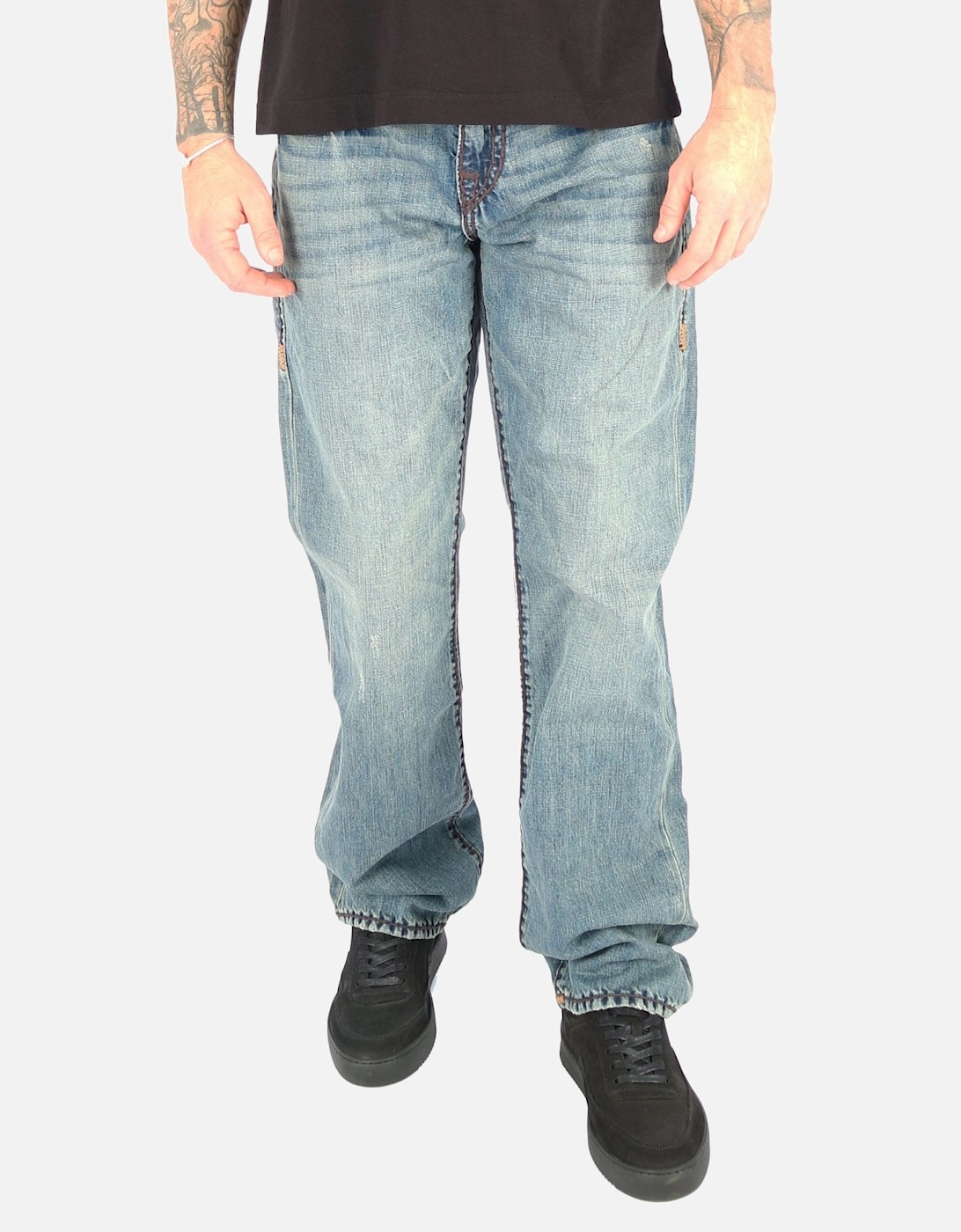 Ricky Super T Washed Straight Fit Jean