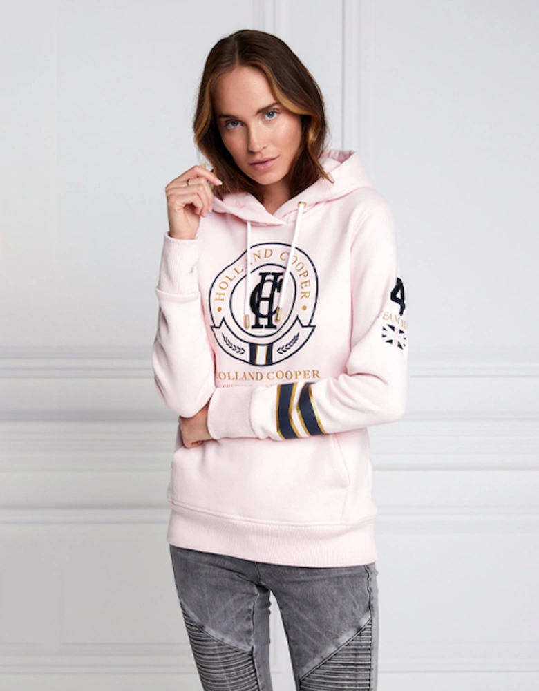 HC Heritage Hoodie Blush Marl