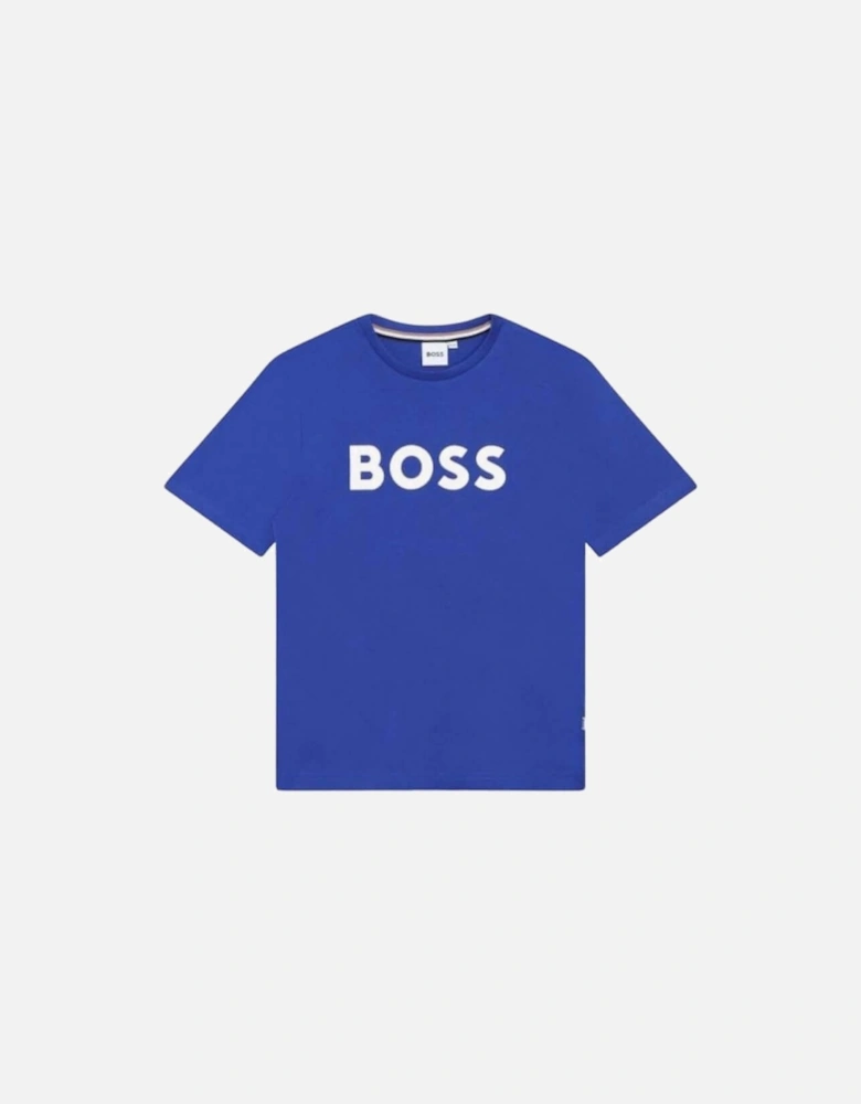 Boys Blue Logo T-shirt