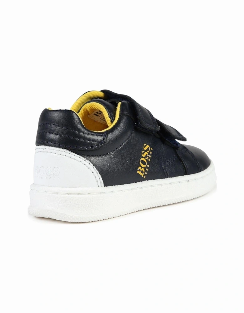 Boys Navy Trainers