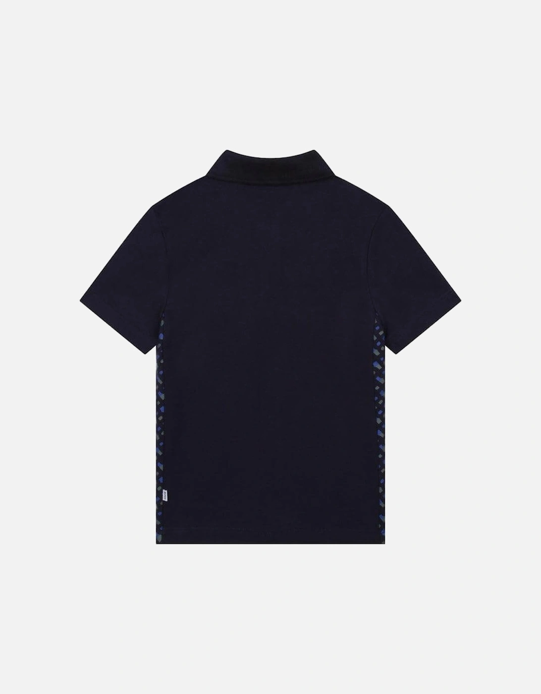 Boys Navy Short Sleeve Polo