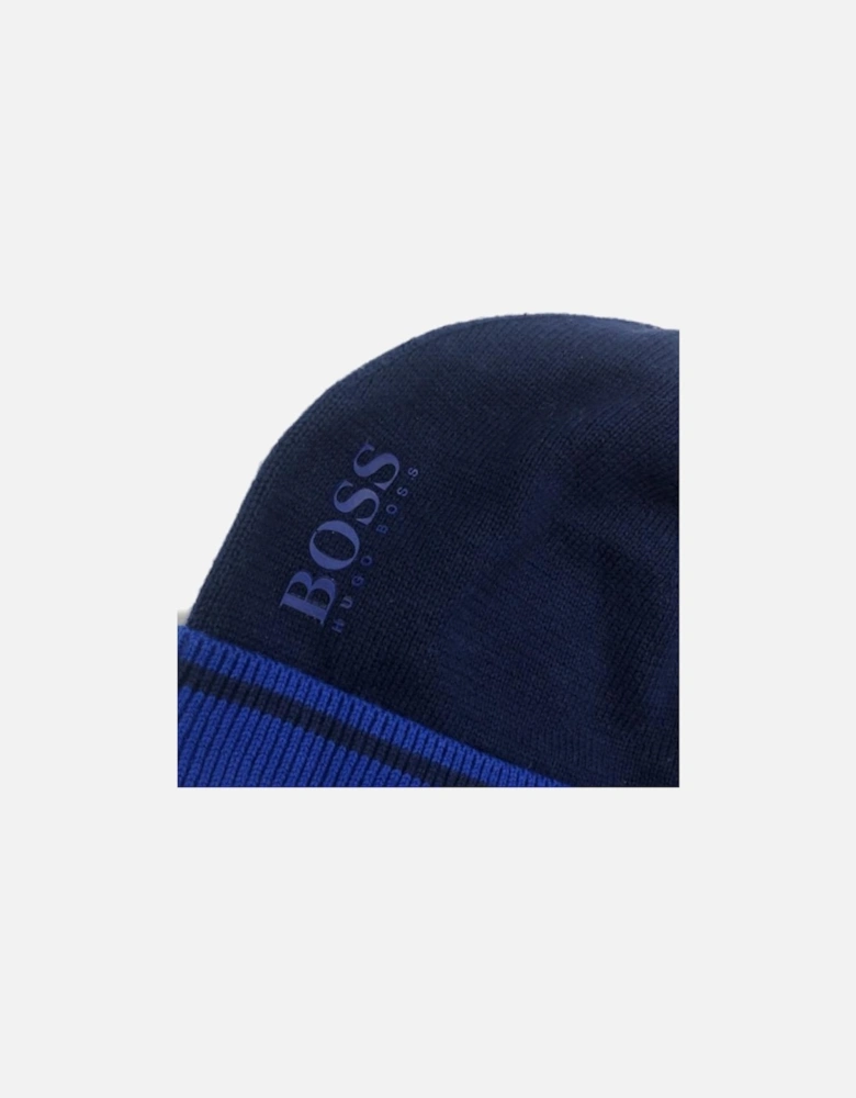 Boys Blue Knitted Hat