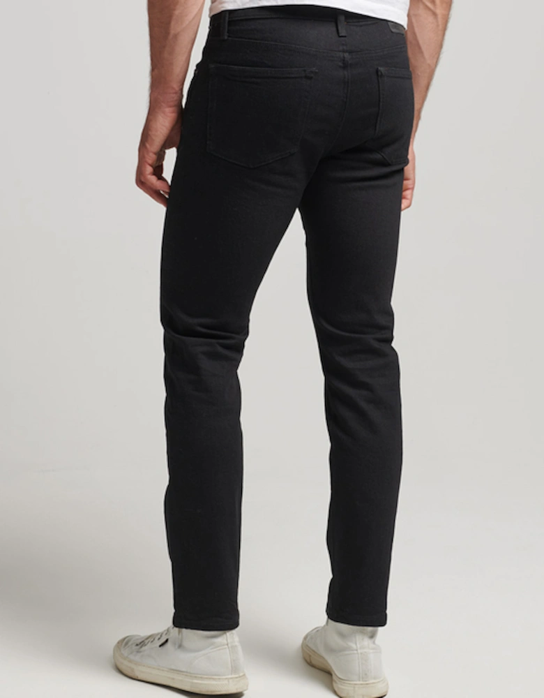 Men's Vintage Slim Jeans Venom Washed Black