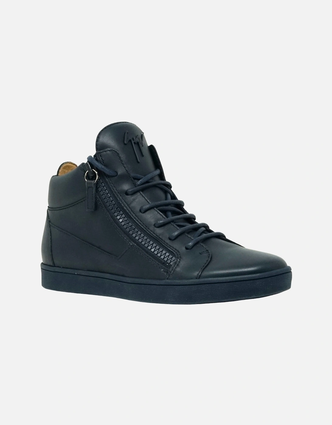 Navy Blue High Top Sneaker