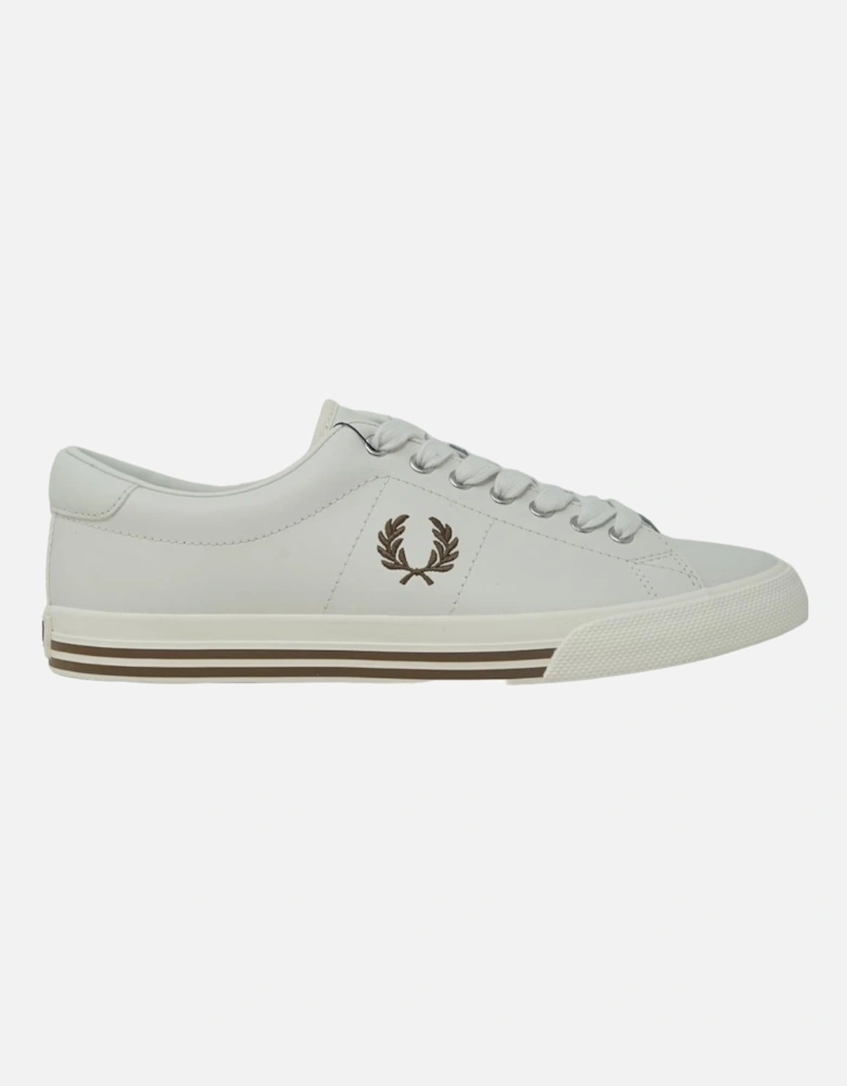 Underspin Leather White Trainers