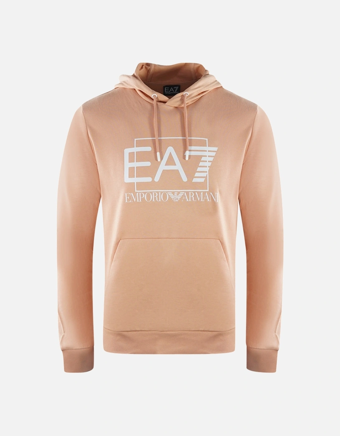 Embossed Box Logo Caf? Creme Hoodie, 3 of 2