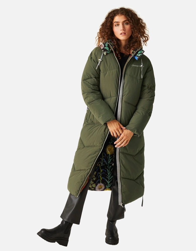 Womens/Ladies Christian Lacroix Milhaud Longline Puffer Jacket