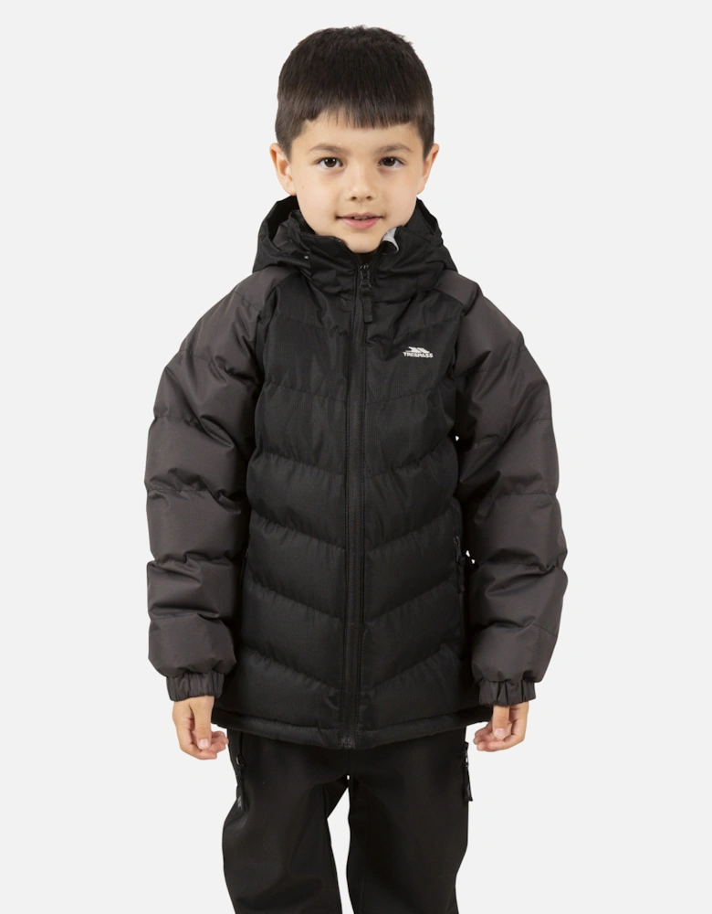 Childrens Boys Sidespin Waterproof Padded Jacket