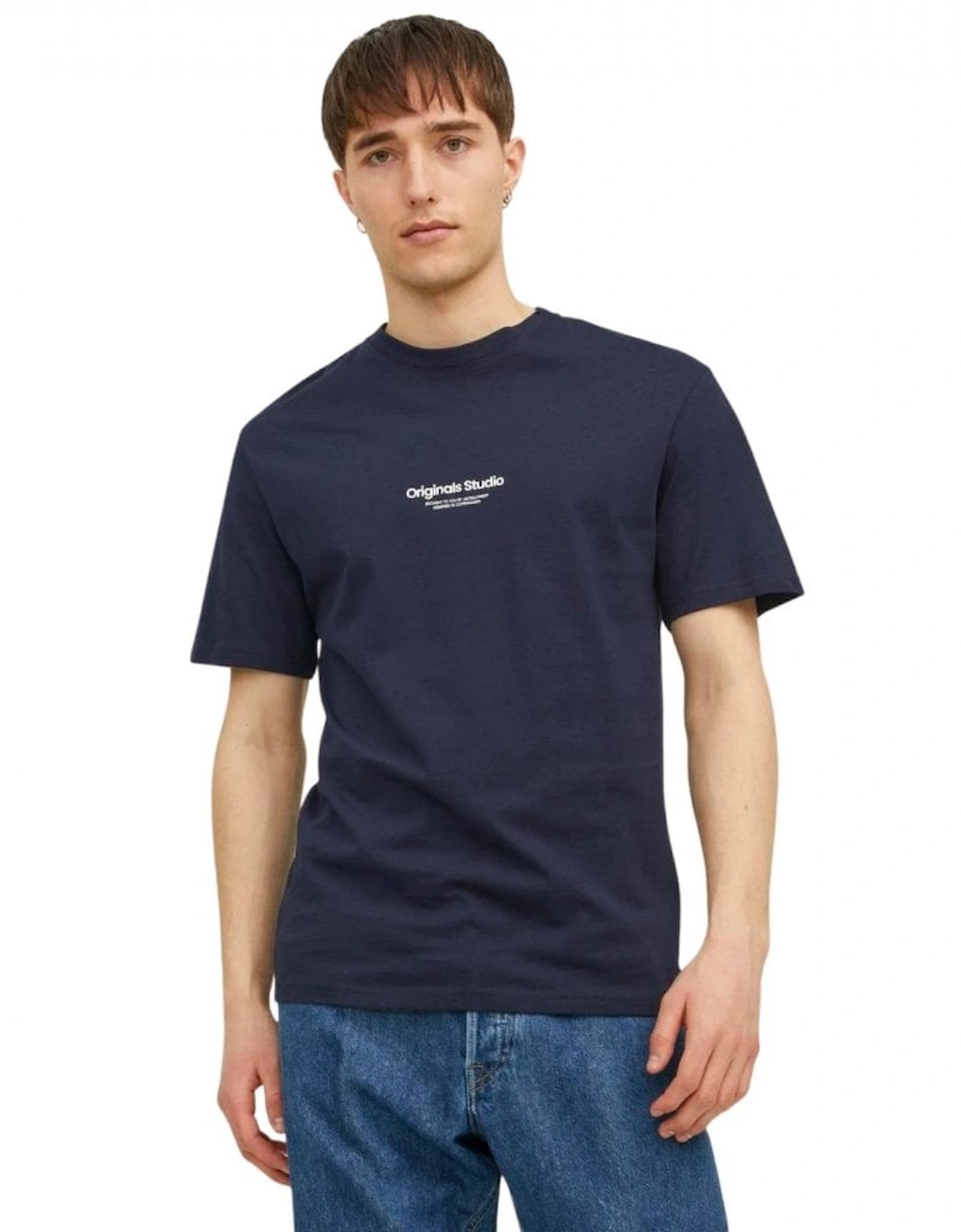 Vesterbro Crew Neck T-shirt - Navy