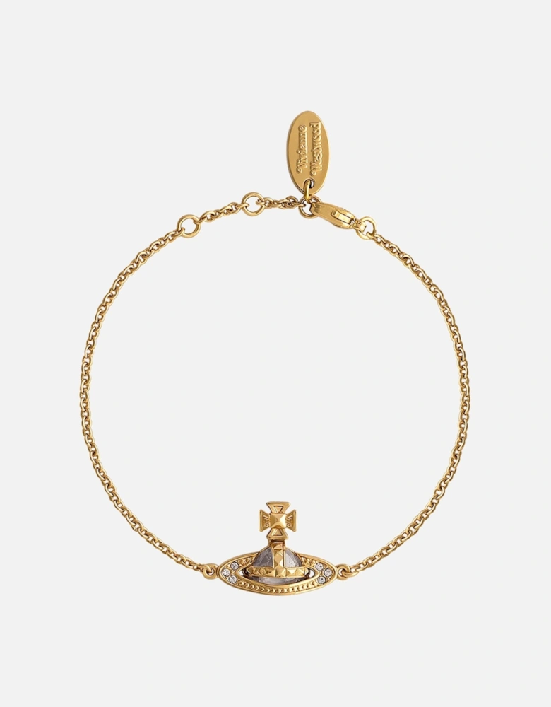 Pina Small Bas Relief Gold Bracelet