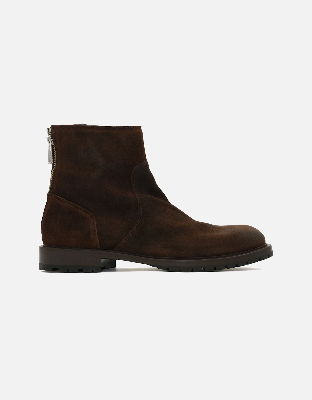 Falk Suede Chunky Brown Chelsea Boot