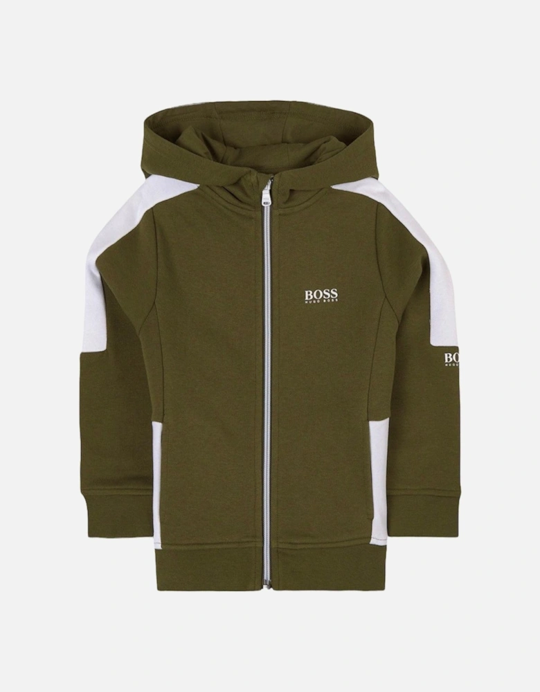 Boys Khaki Hoodie