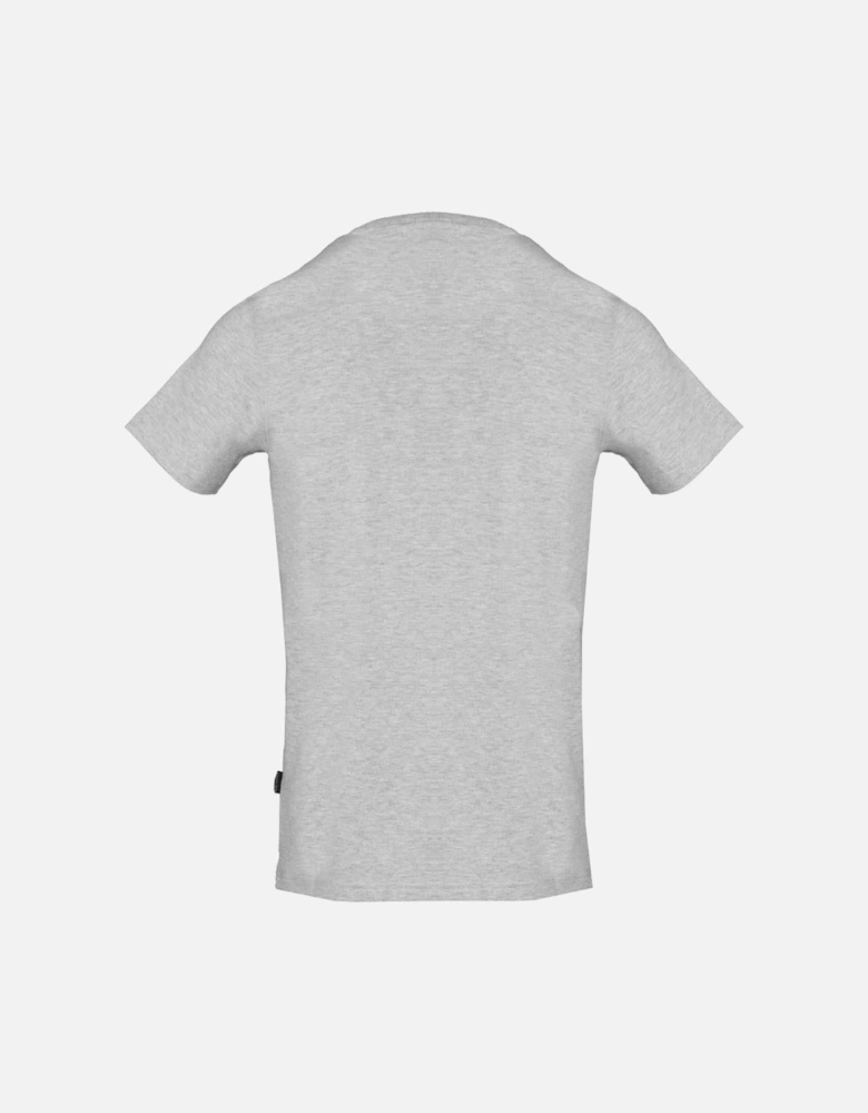 Distorted Logo Grey T-Shirt