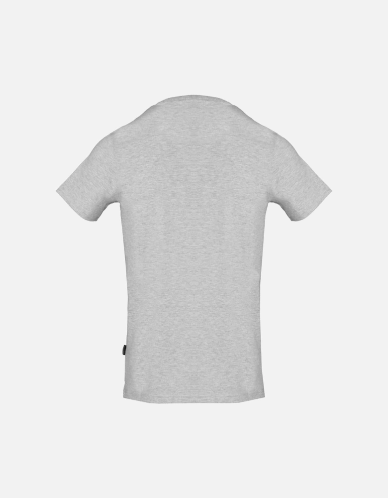 Stitched Aldis Logo Grey T-Shirt