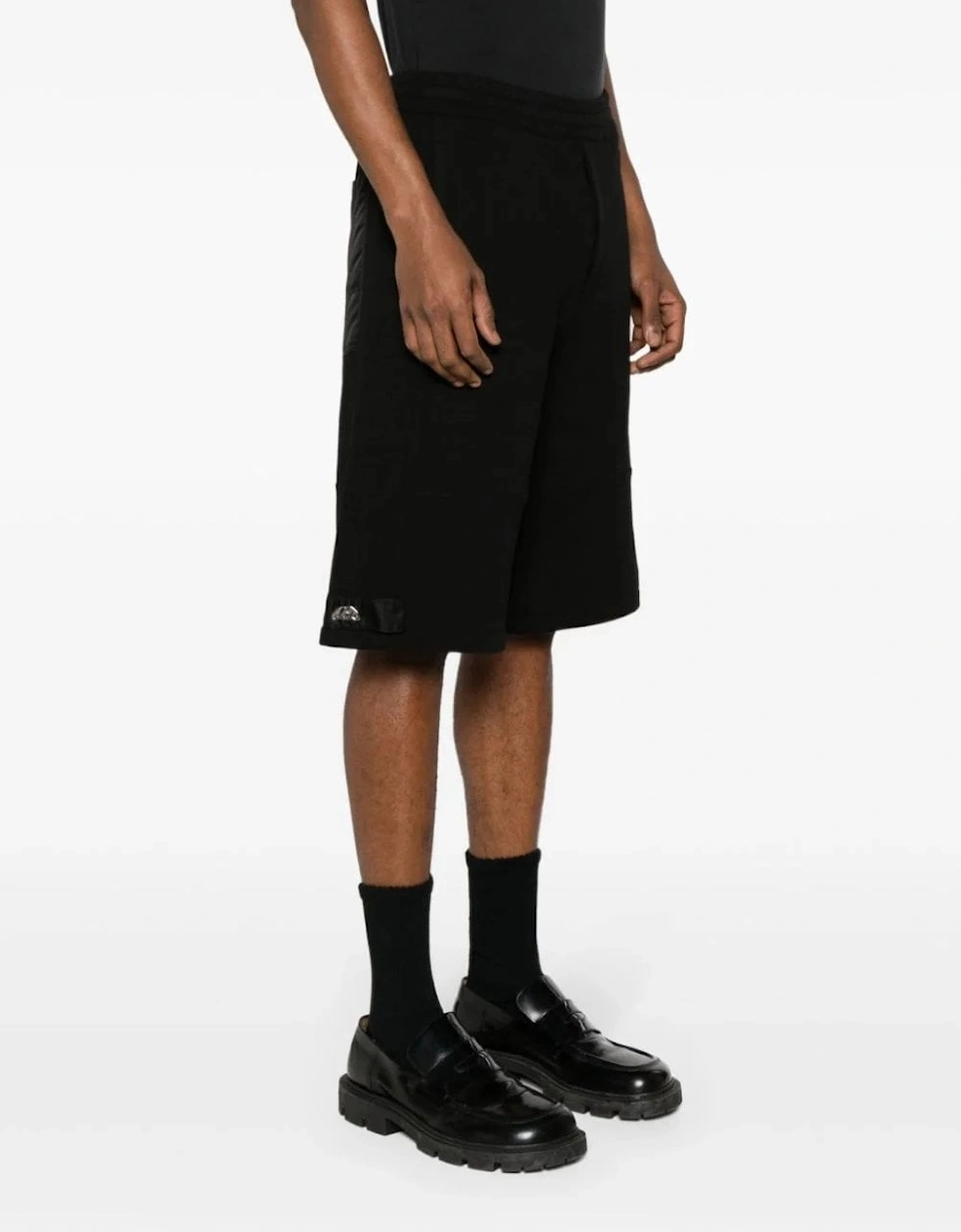 Seal Logo Jersey Shorts Black