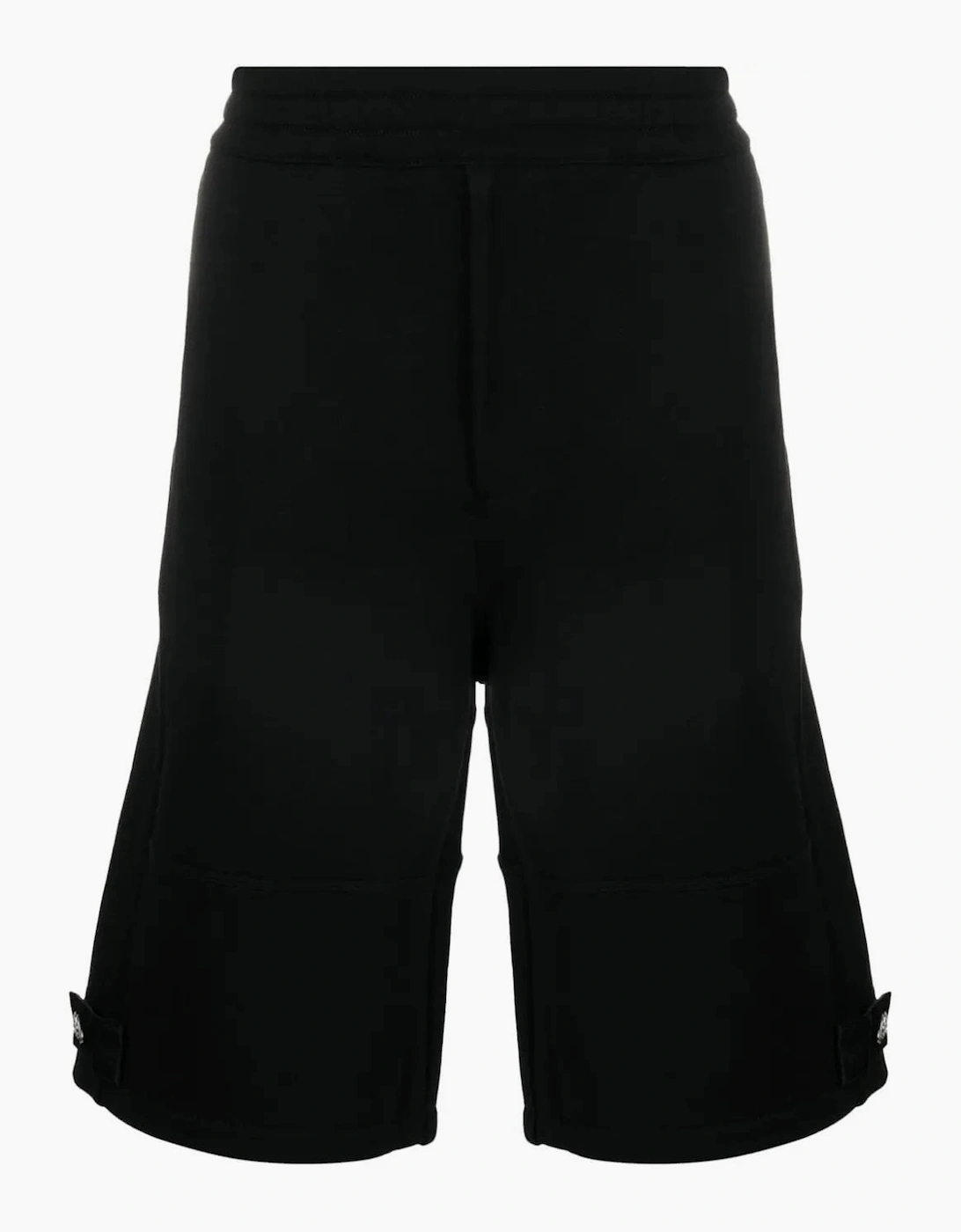 Alexander McQueen Alexander Mcqueen Men's Seal Logo Jersey Shorts Black