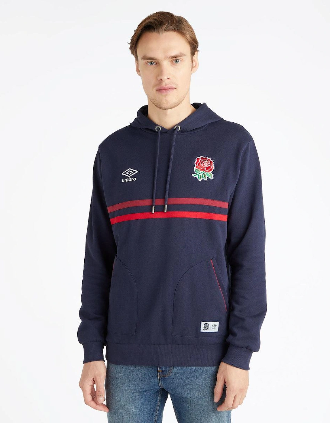 Mens Dynasty Oh England Rugby Hoodie, 2 of 1