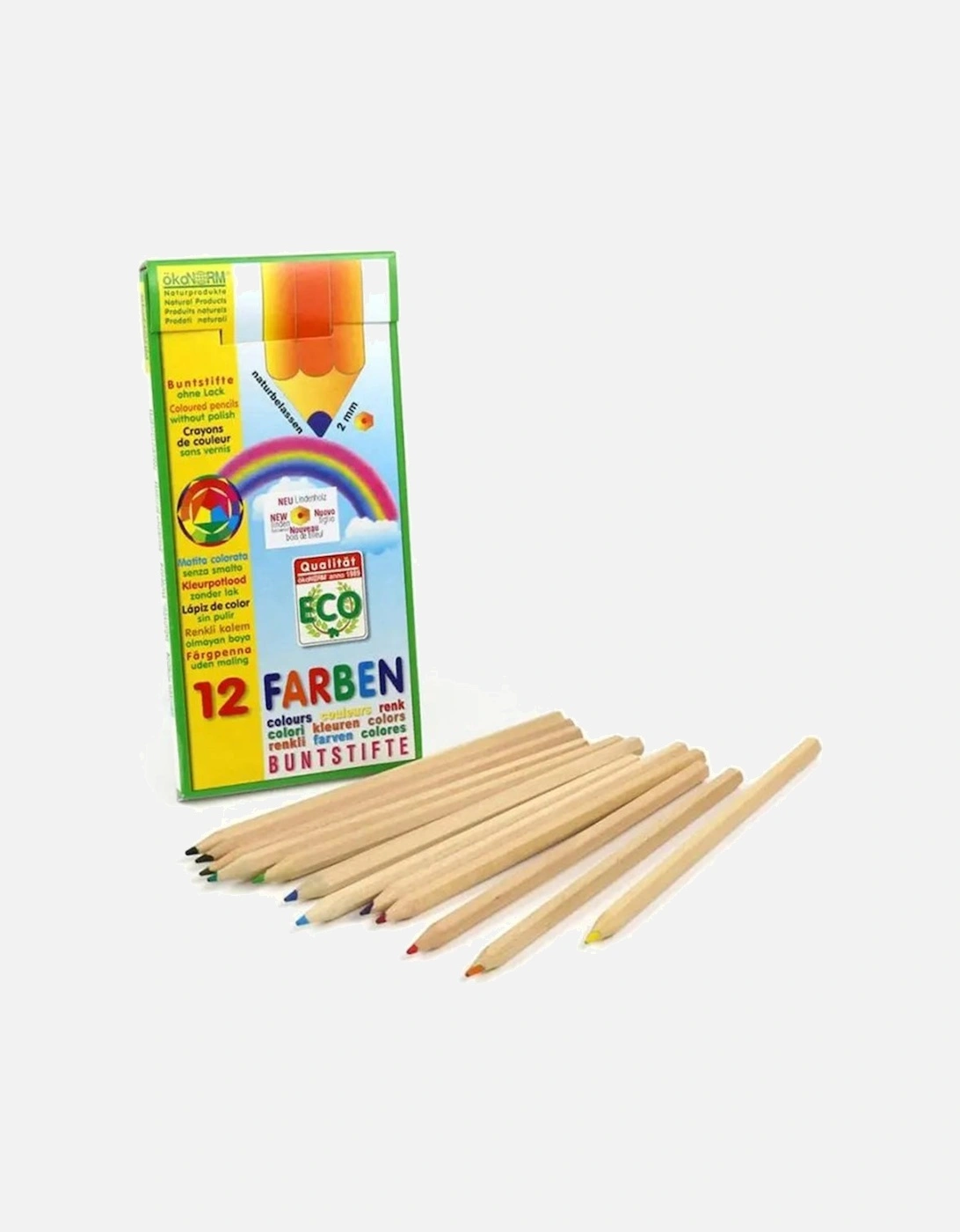 okoNORM Natural Coloured Pencil Set, 2mm 12 colours, 4 of 3