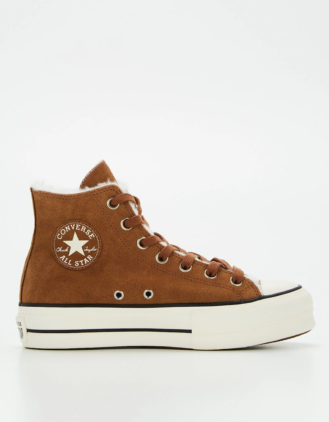 Chuck Taylor All Star Cosy Club Lift - Brown, 7 of 6
