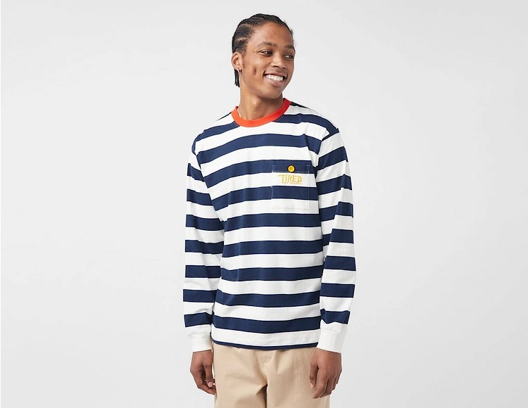 Squiggly Stripe Long Sleeve T-Shirt