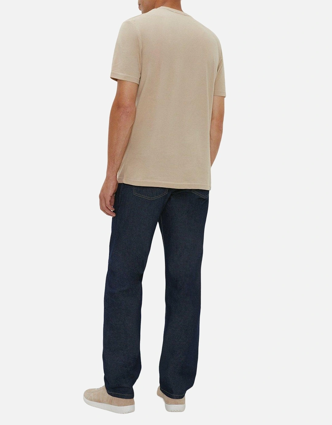 Mens Rinse Straight Jeans