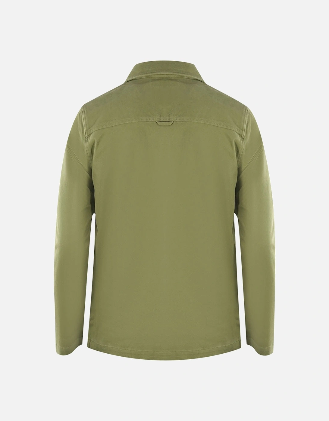 Lyle & Scott Twill Lichen Green Overshirt Jacket