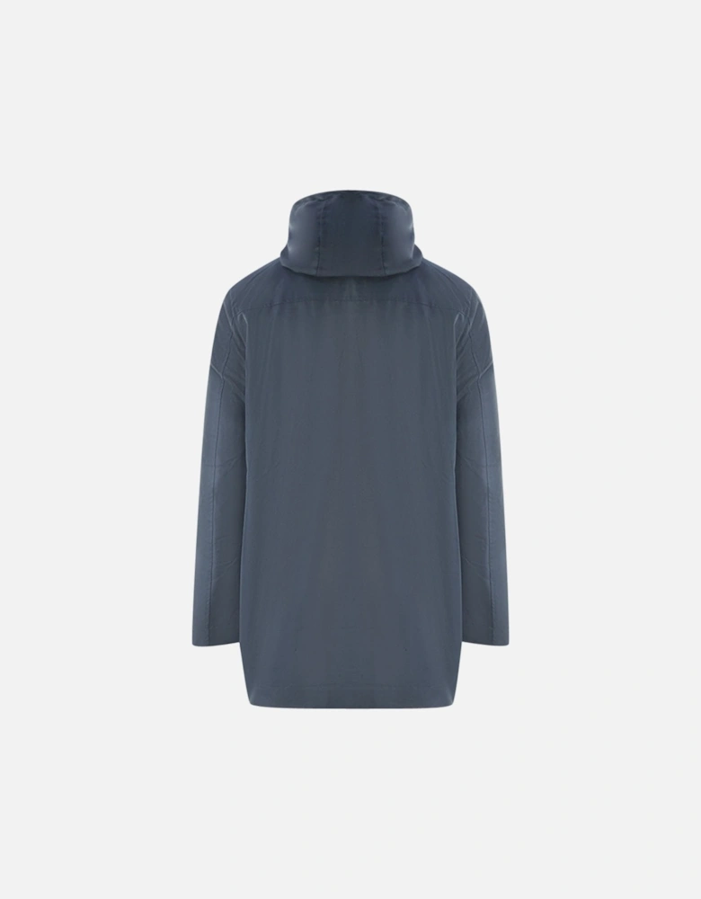 Lyle & Scott Hooded Parka Navy Blue Jacket