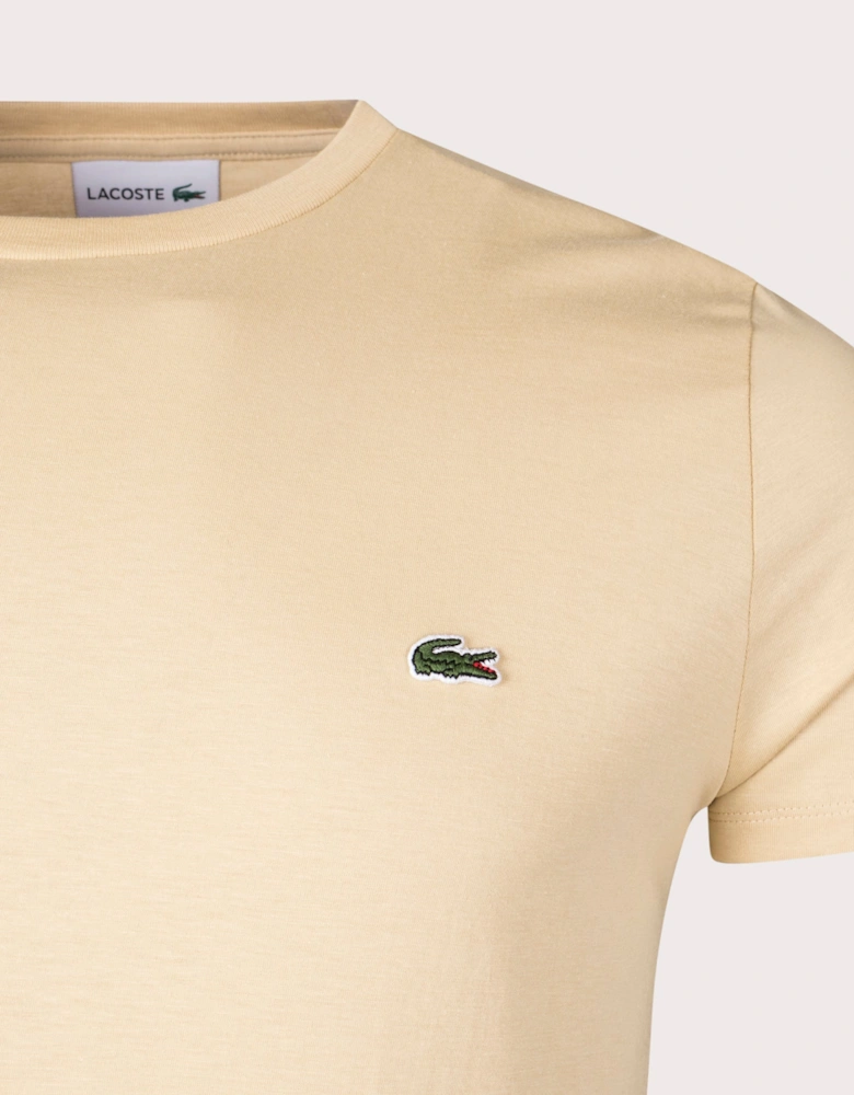 Pima Cotton Croc Logo T-Shirt