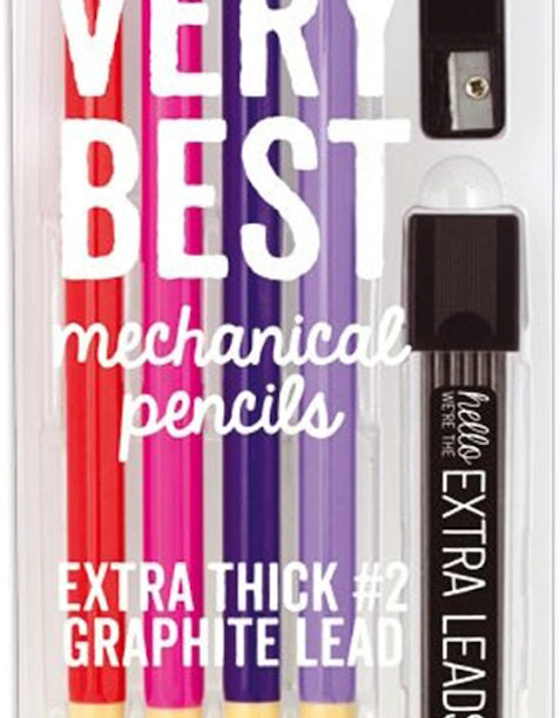 Very Best Mechanical Pencil Pinks - 6 pc set, 2 of 1