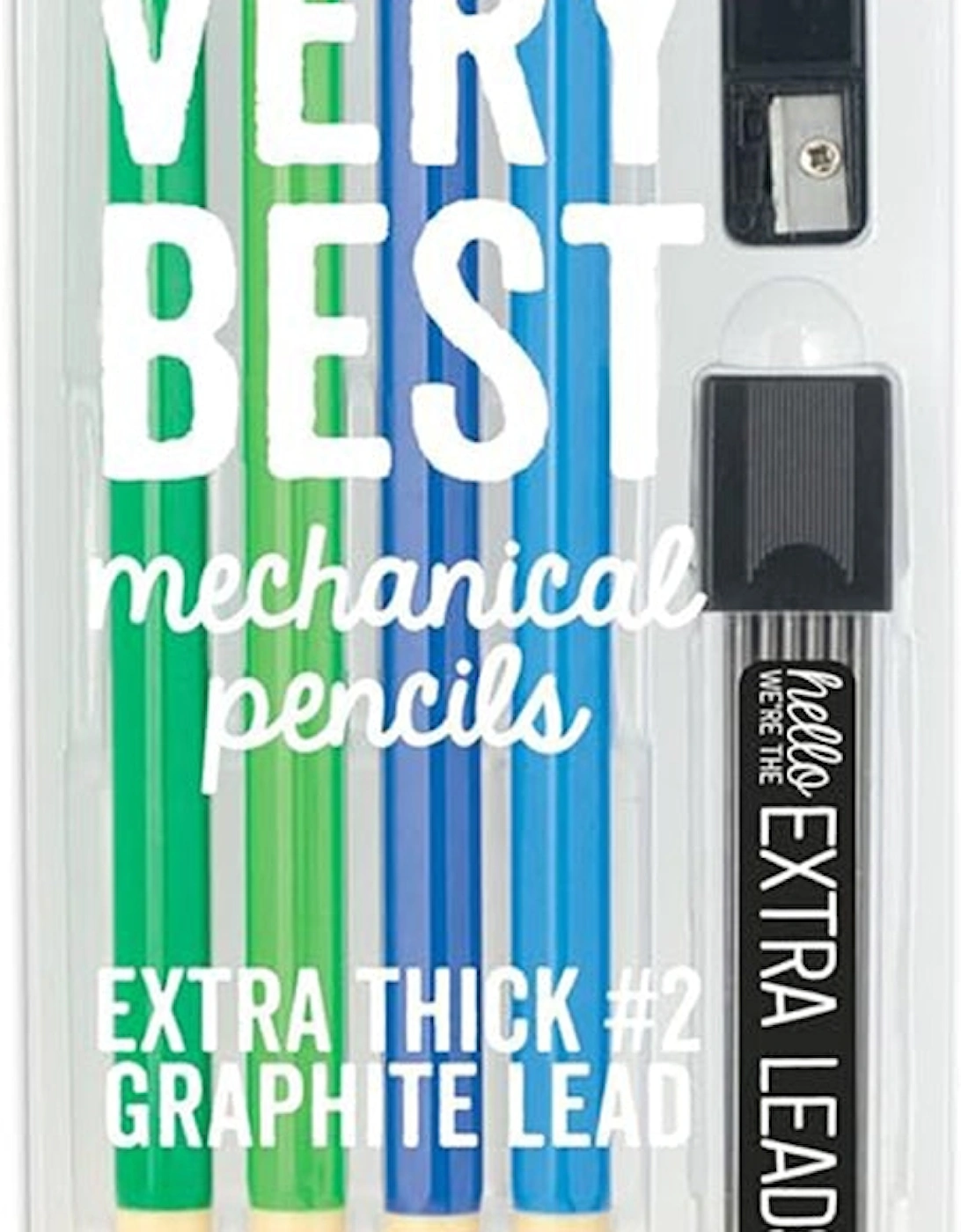 Very Best Mechanical Pencil Blues - 6 pc set, 2 of 1