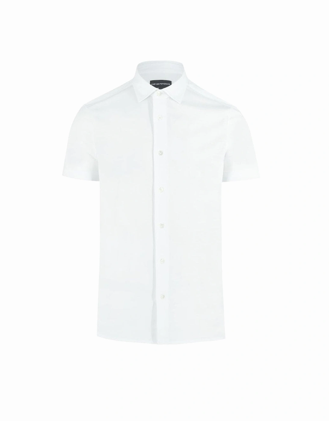 Stretch Cotton Polo Shirt White, 5 of 4