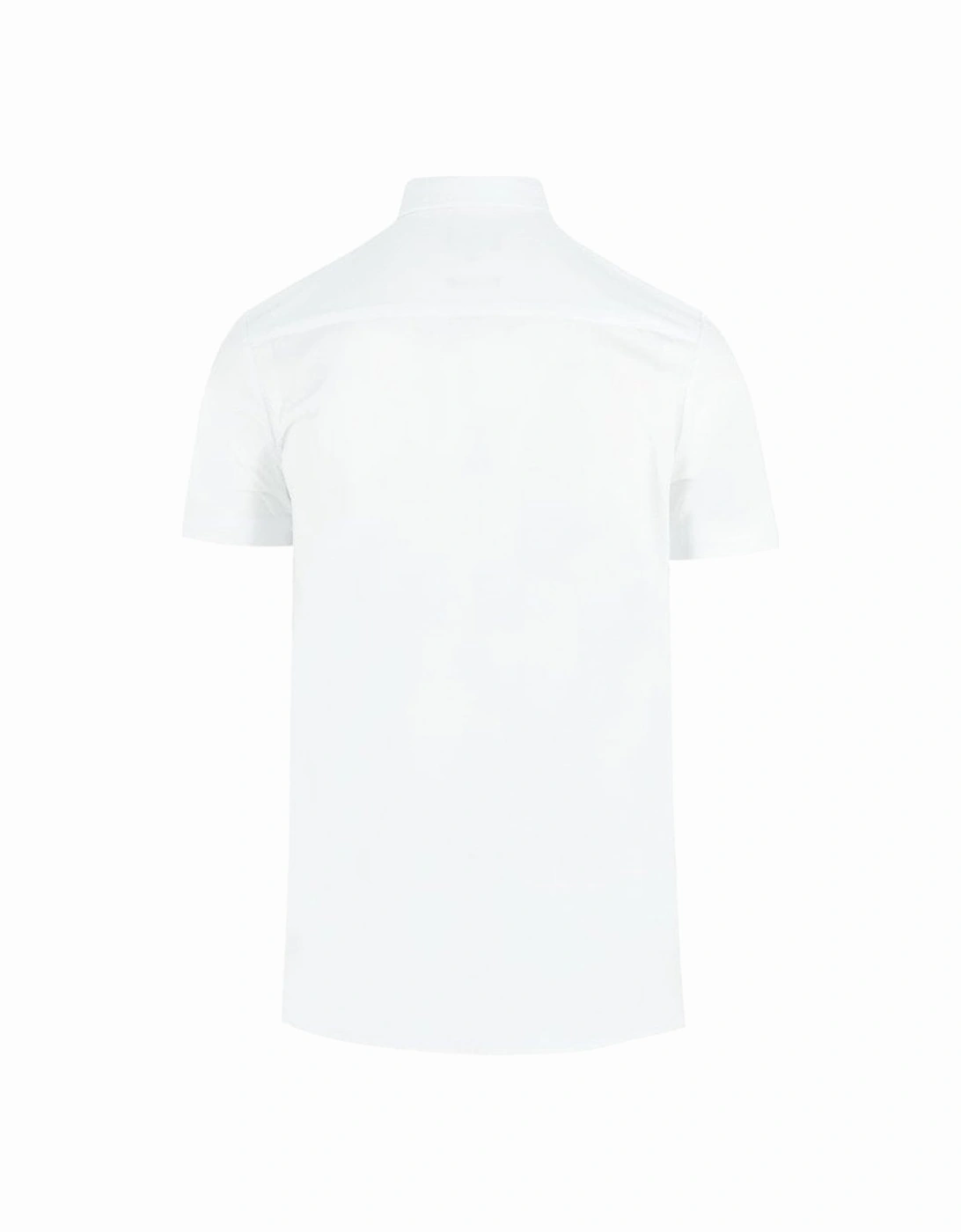Stretch Cotton Polo Shirt White