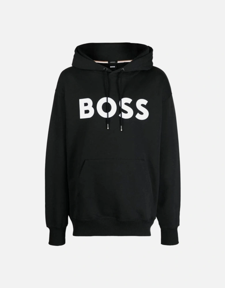 Sullivan 16 Logo Hooded Top Black