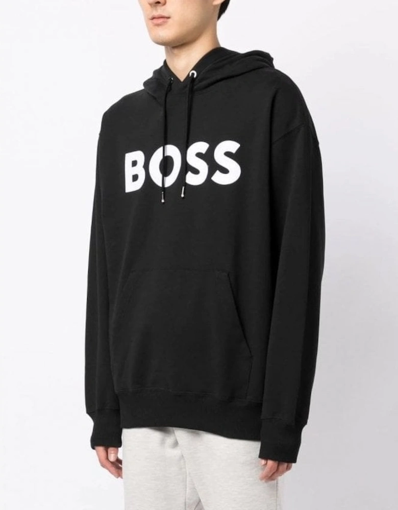 Sullivan 16 Logo Hooded Top Black